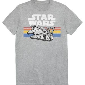 MILLENNIUM FALCON Vintage Style Graphic T-Shirt